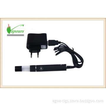 650mah Black Elips E Cig / E-cigarette , 600 Puffs 200000 Times